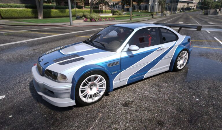 BMW M3 GTR Most Wanted Edition
