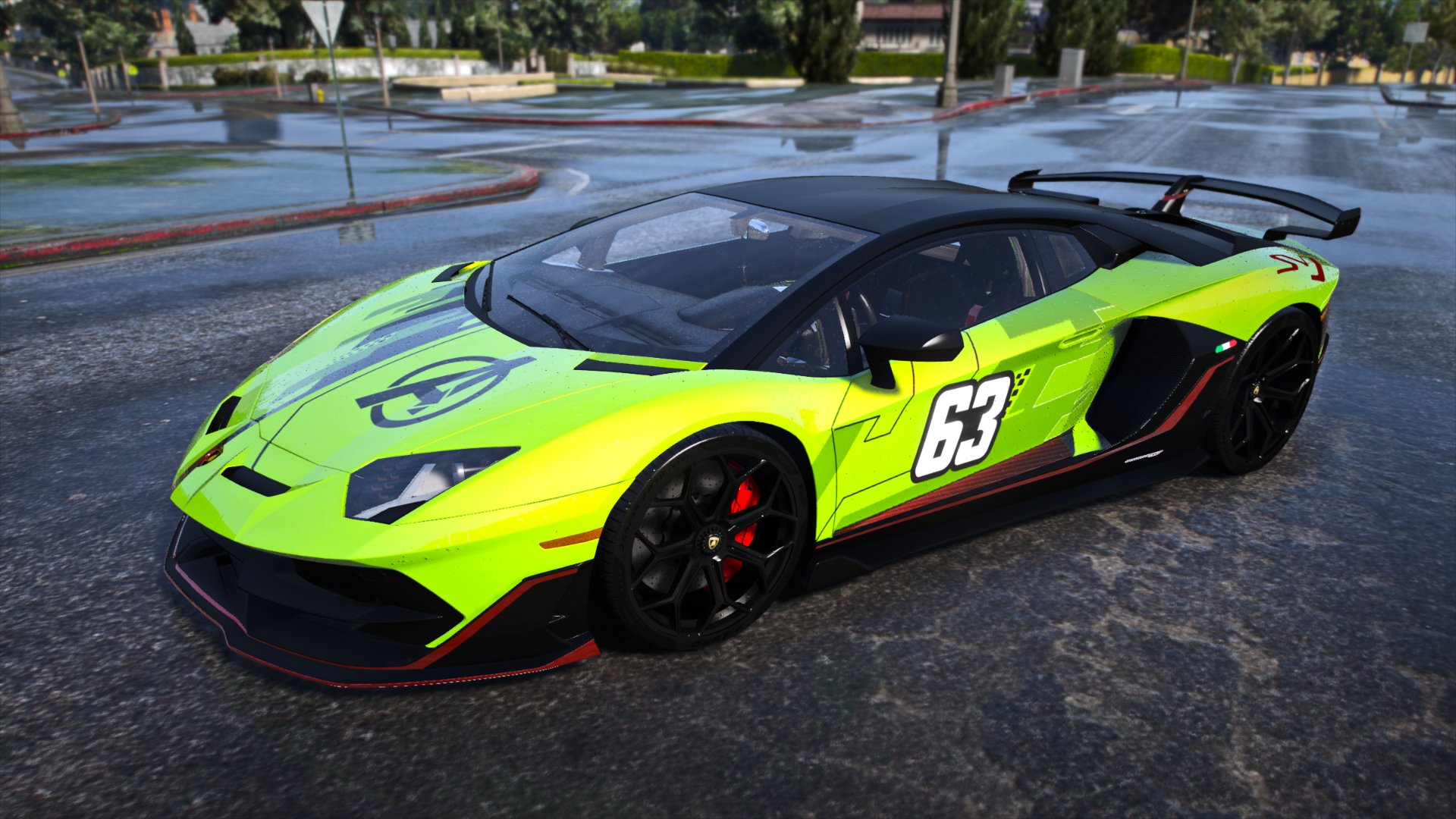 Lamborghini Aventador SVJ - Avengers_02