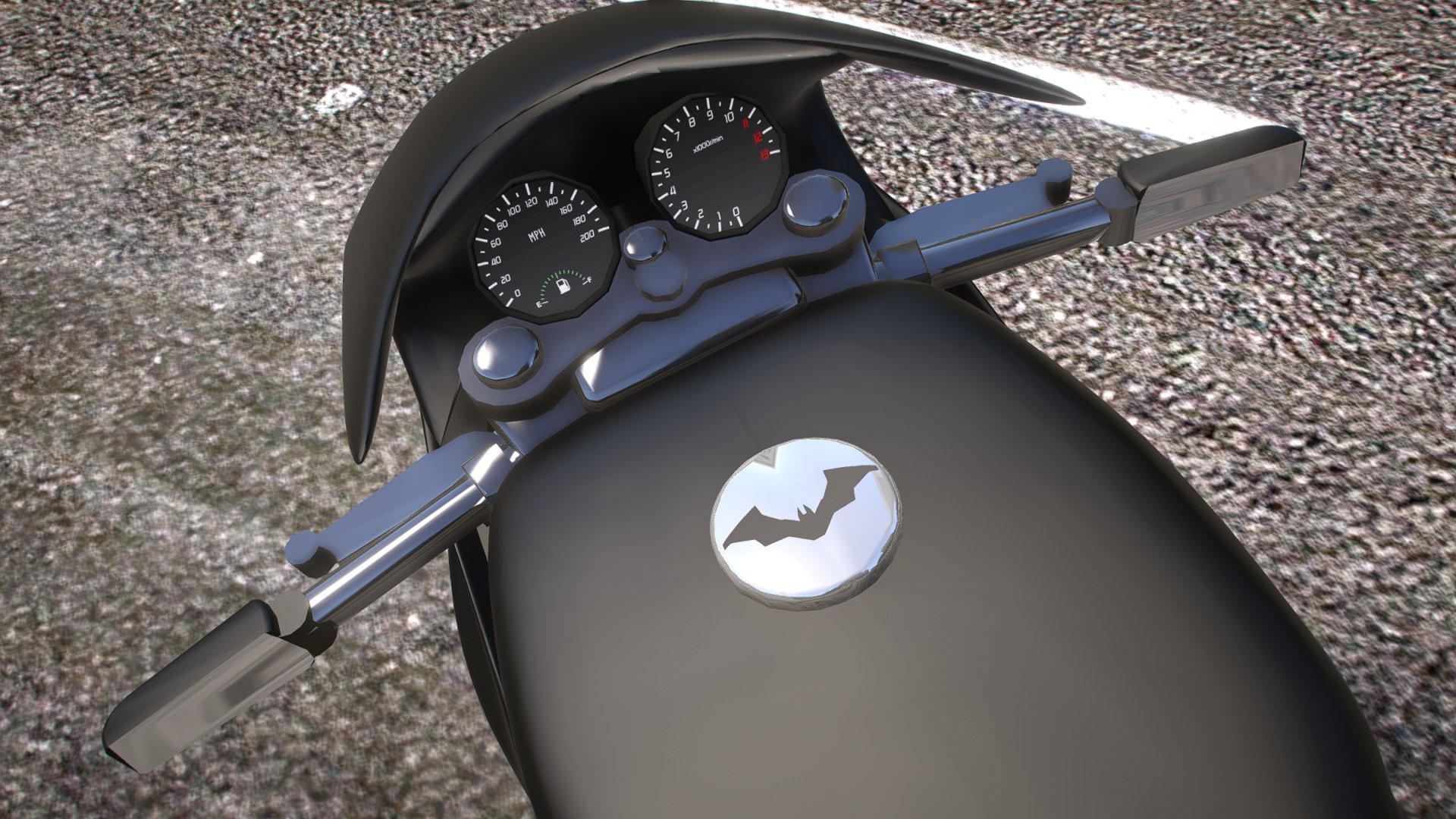 OSK_2022 The Batman Batcycle_GTA_05