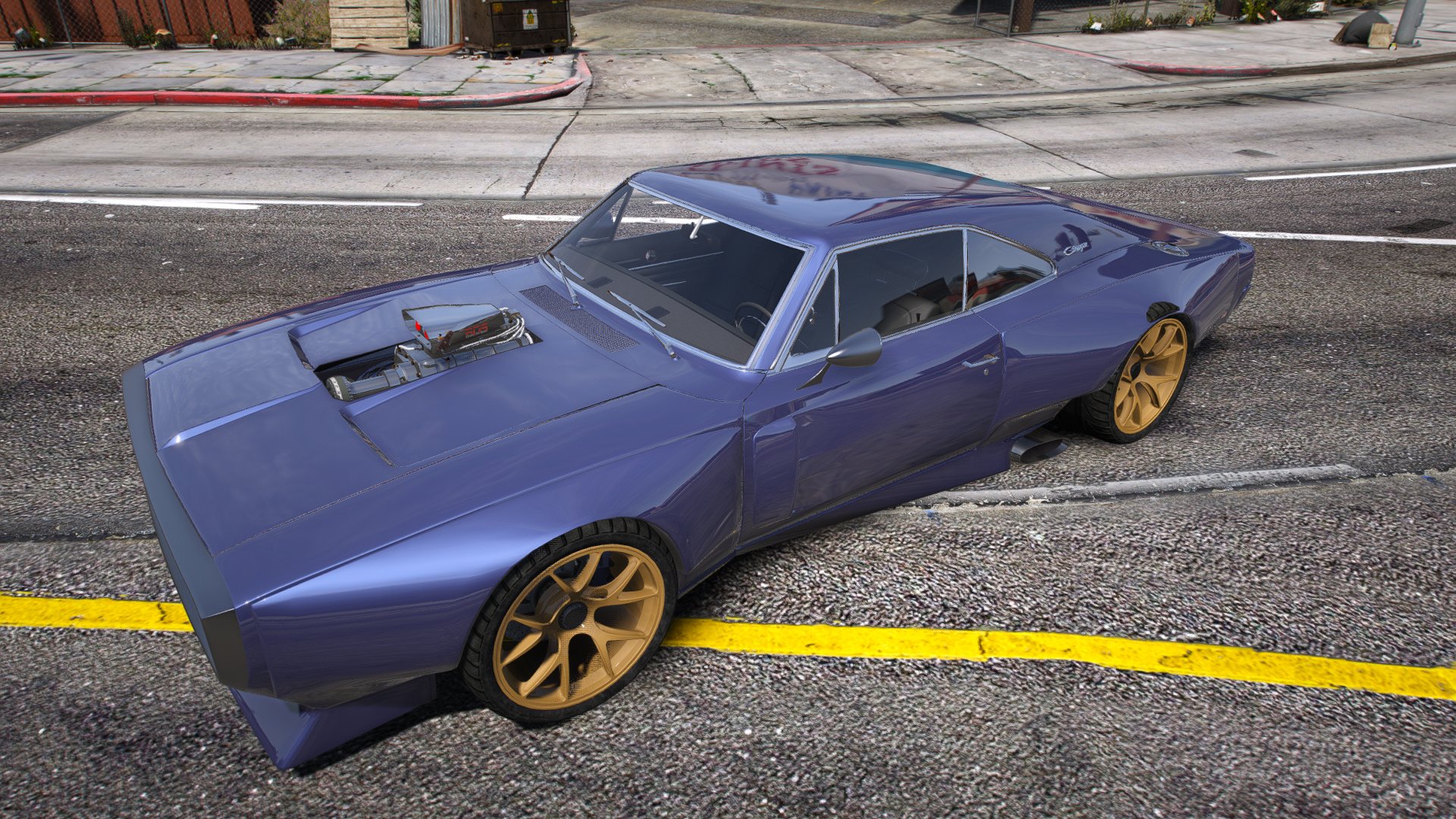 OSK_69 Custom Charger Widebody_GTA V_06
