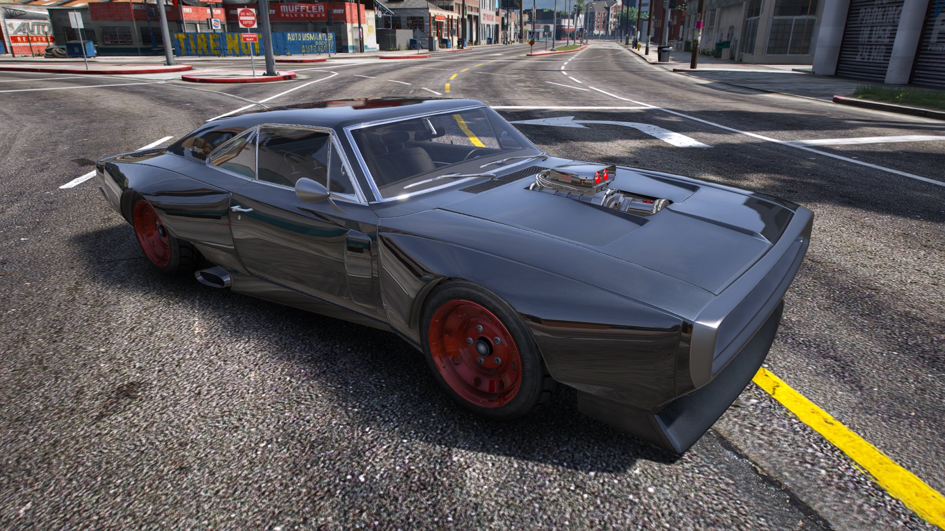 OSK_69 Custom Charger Widebody_GTA V_08