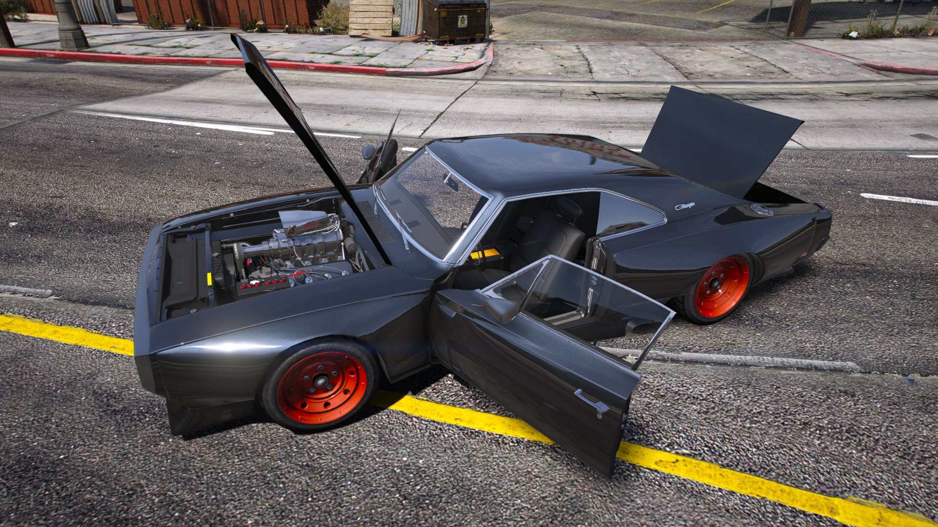 OSK_69 Custom Charger Widebody_GTA V_12