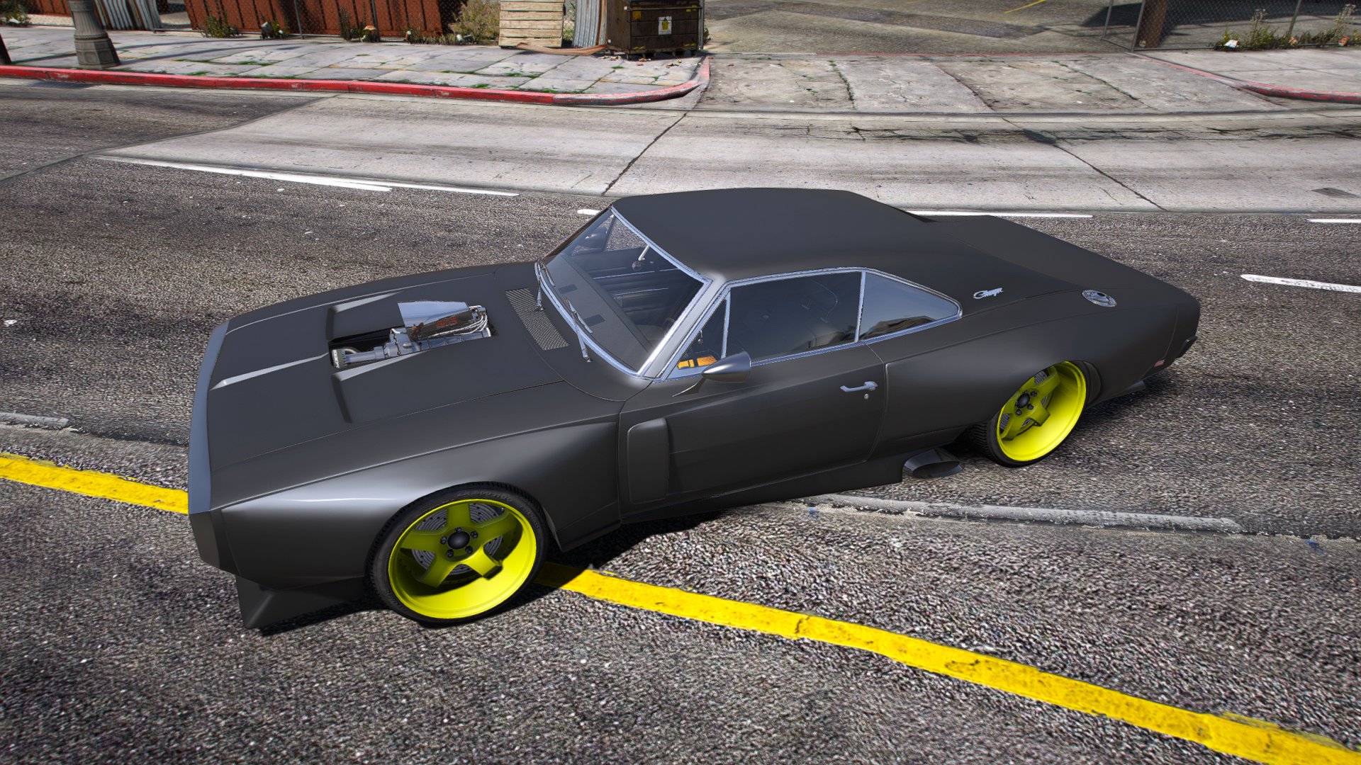 OSK_69 Custom Charger Widebody_GTA V_13