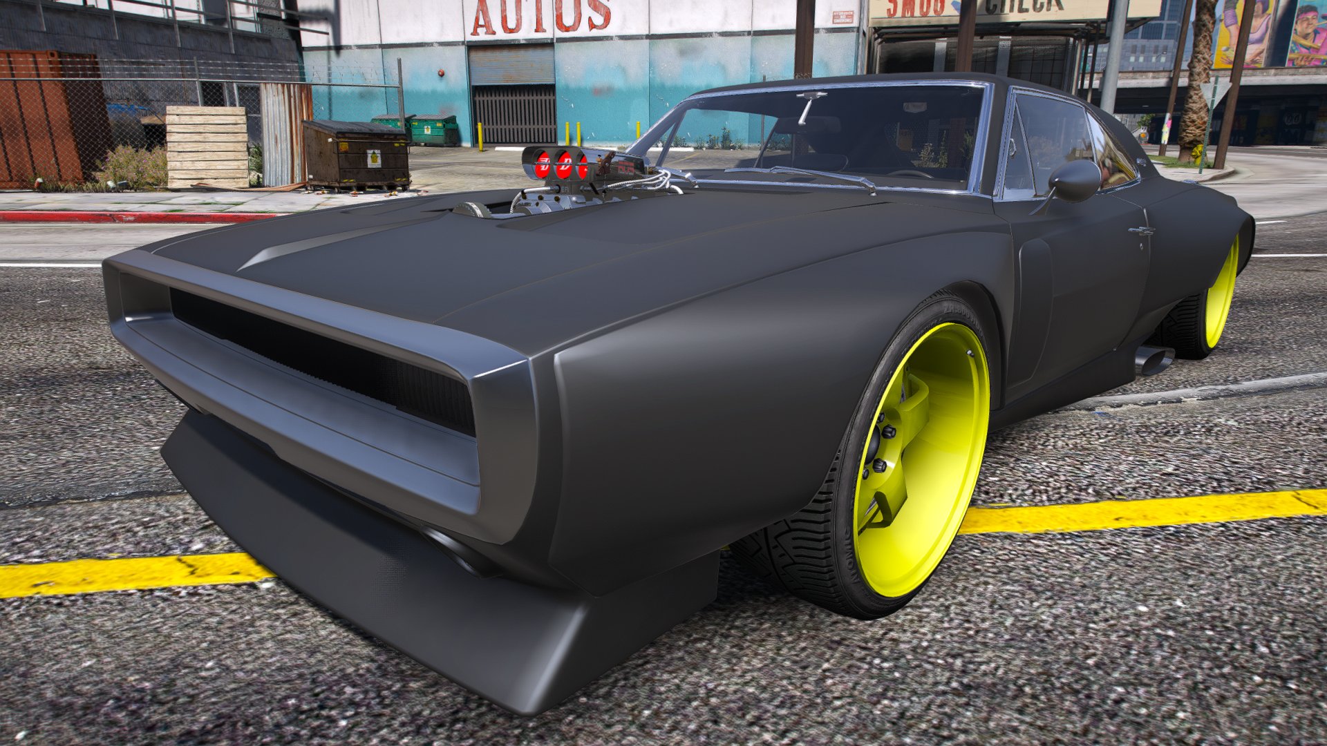 OSK_69 Custom Charger Widebody_GTA V_16