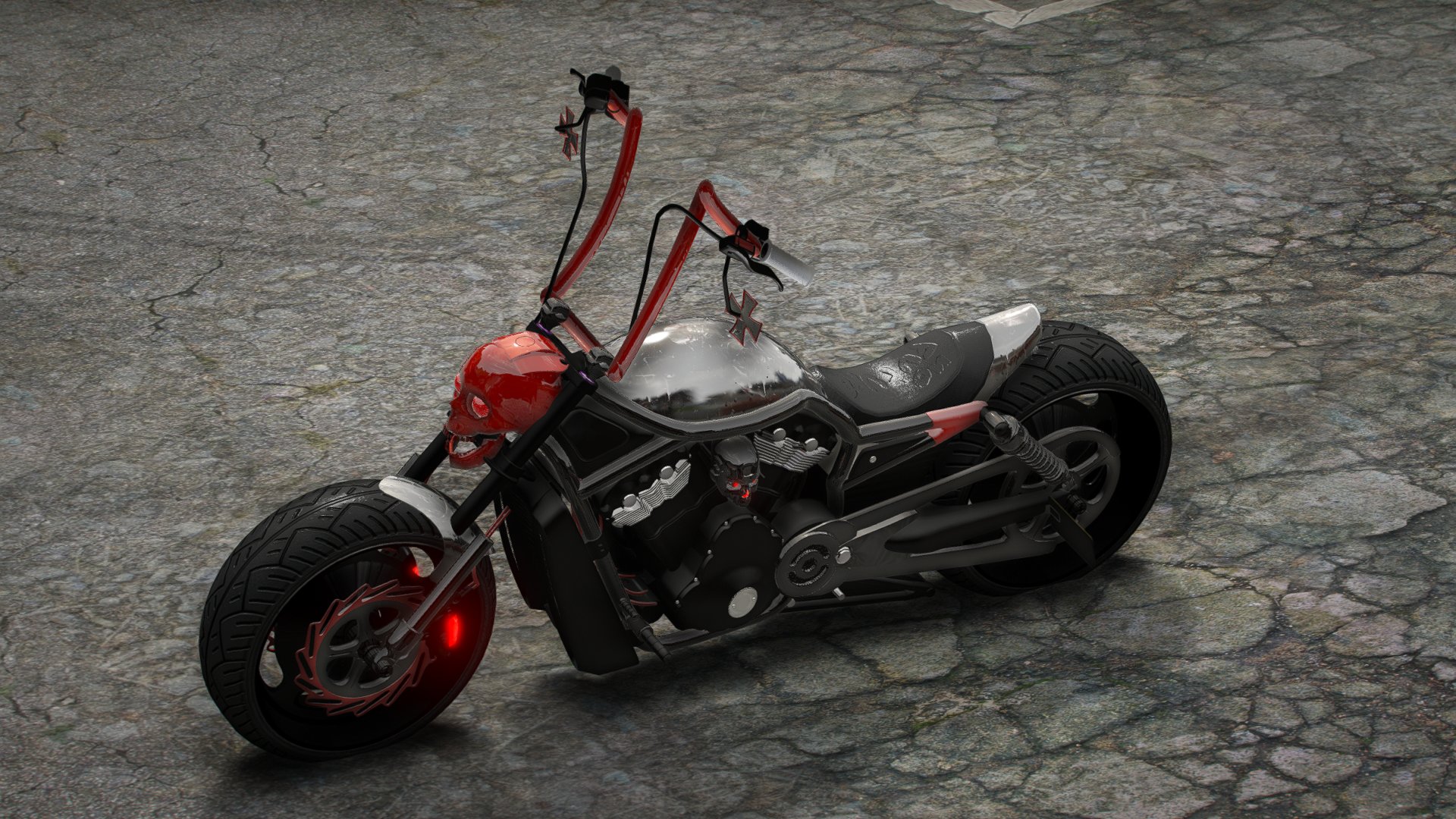 OSK_DarkFate Skull Bike_13