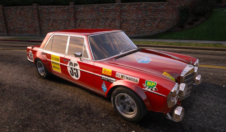 72 Mercedes-Benz 300 SEL 6.8 AMG “Red Pig”