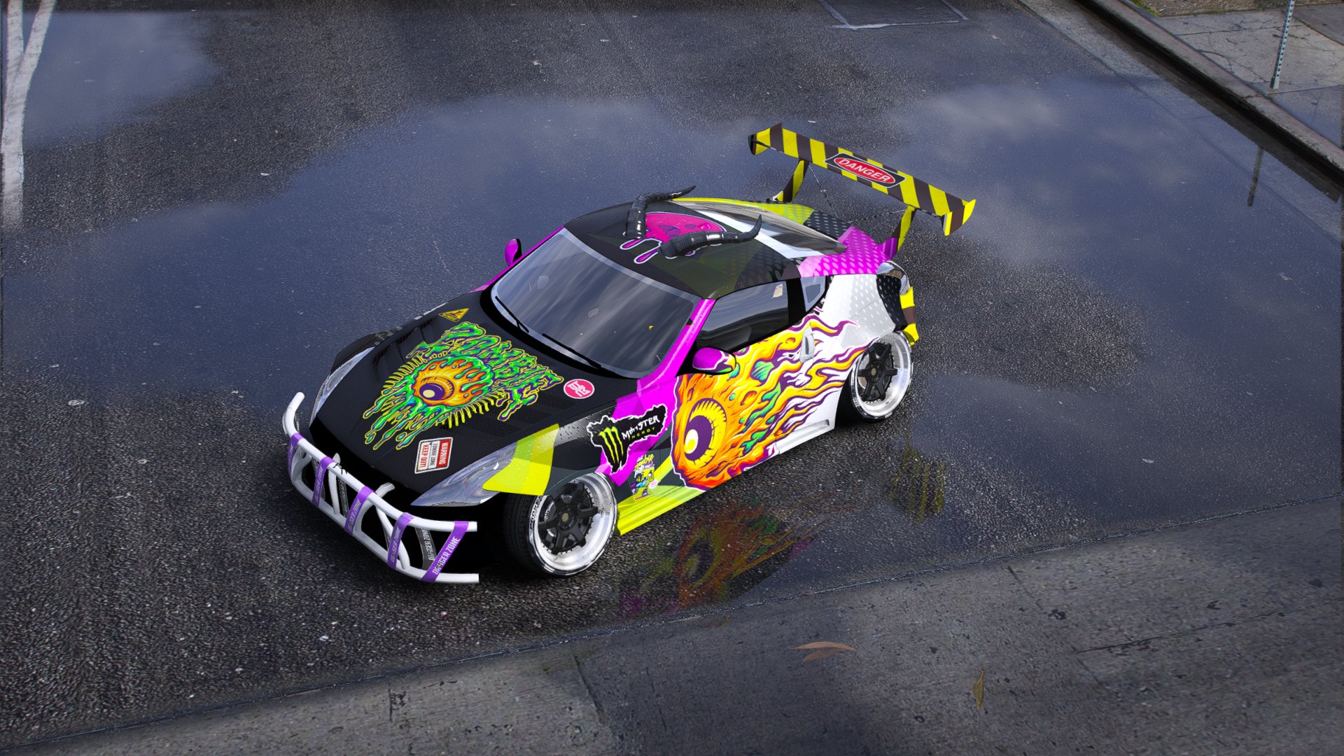 OSK_Nissan GTR 370Z – Zombie Custom_GTA_12