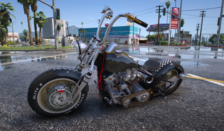 Harley Knucklehead – Bad News Edition